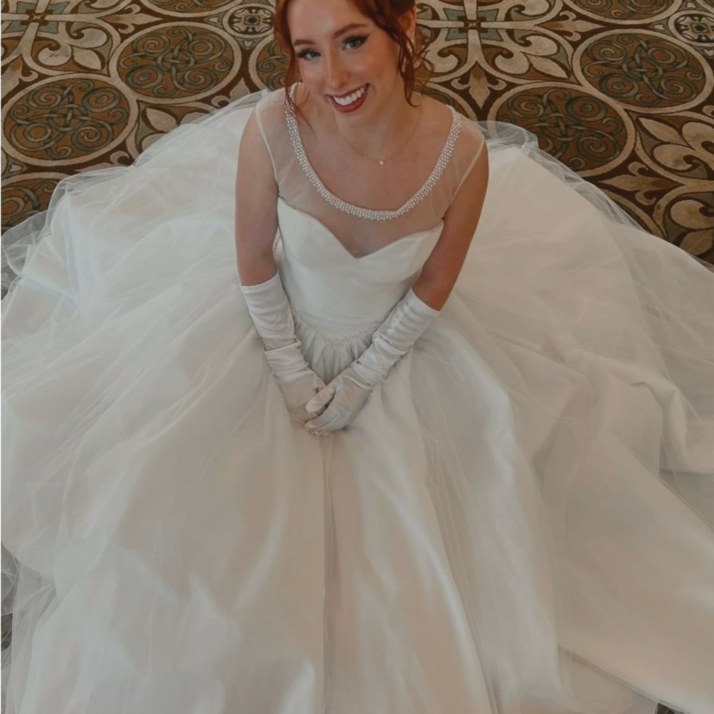 Elegant White ballgown